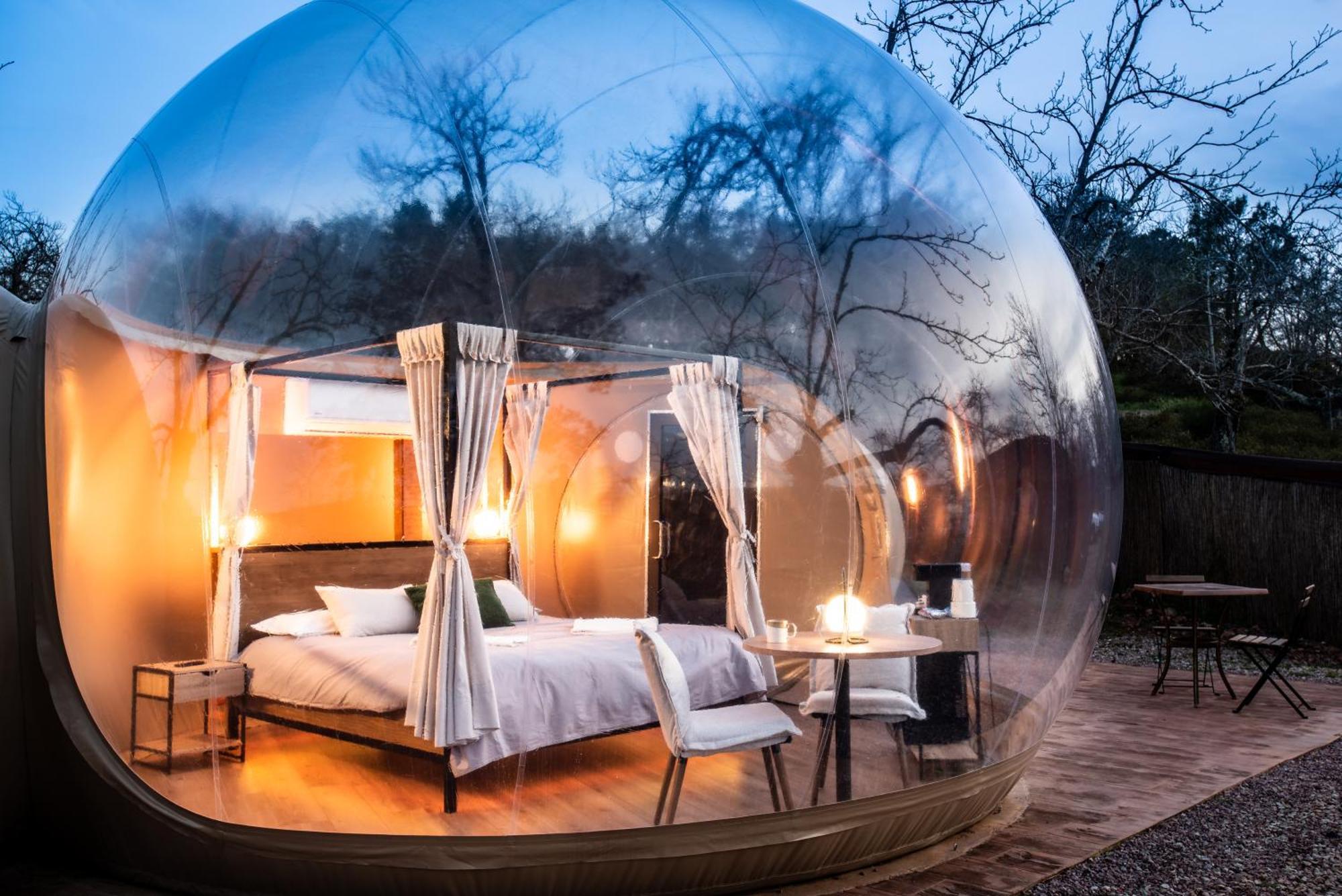 Horizonte Bubble Rooms กอร์เตกานา ภายนอก รูปภาพ